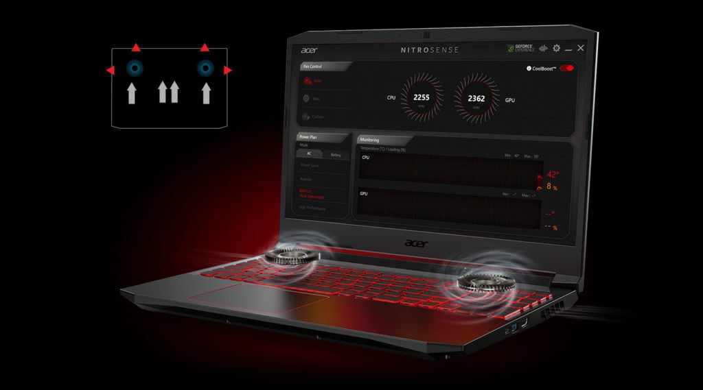 Acer Nitro 5, AMD Ryzen™ 4000 serisi
