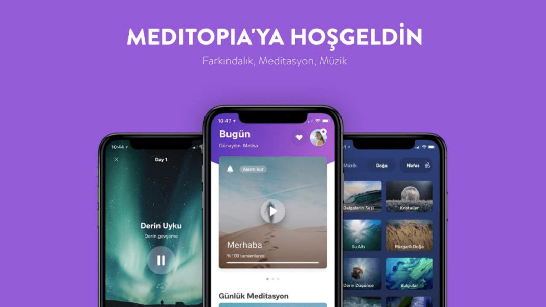 Meditopia, uygulaması 1 aylık Premium üyeliği ücretsiz olarak sunulacak.