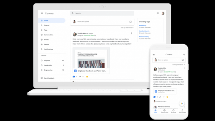 Google+ platformunun yerini alacak olan Currents, 6 Temmuz'da kullanıma sunuluyor
