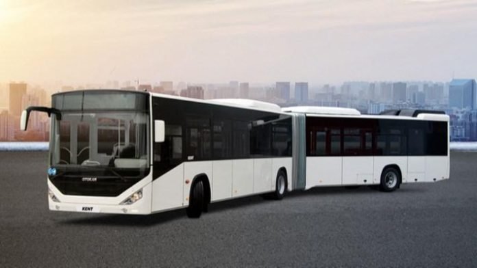 Otokar'ın virüs bulaşma riskini azaltan "güvenli otobüsü" İzmir'de yola çıktı