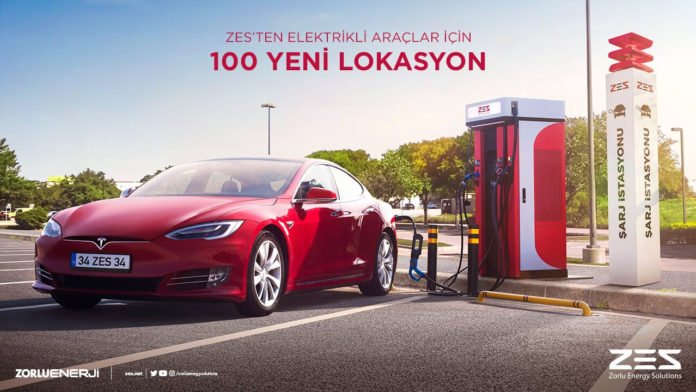 Zorlu Enerji Yolları Şarj İstasyonları ile Donatıyor Zorlu Enerji Yolları Şarj İstasyonları ile Donatıyor