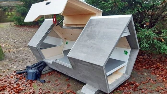 Almanya'da Evsiz İnsanların Kalması İçin Geliştirilen Fütüristik Tasarımlı Sığınak: Kapsüller