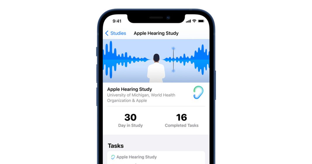 Apple, 'Hearing Study' ile İşitme Sağlığının İyileştirilmesi İçin Yeni Veriler Sunuyor