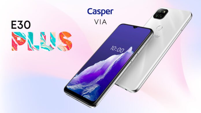 CASPER’IN YENİ TELEFONU VIA E30 PLUS SATIŞA ÇIKTI!