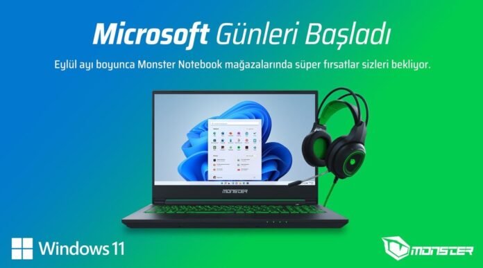 Monster Notebook’ta “Microsoft Günleri