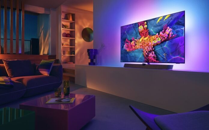 Yeni OLED+ ve Mini-LED Televizyon Modelleri Philips 2022 Ambilight TV ler arasında Öne Çıkıyor!