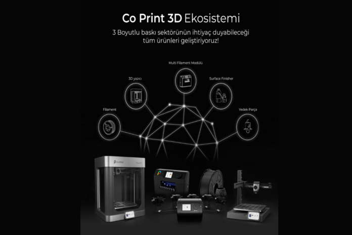 3D Yazıcı teknolojileri girişimi Co Print, globalde büyümek için 10 milyon TL hedefle yatırım turunda!